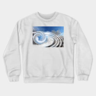 Blue sphere Crewneck Sweatshirt